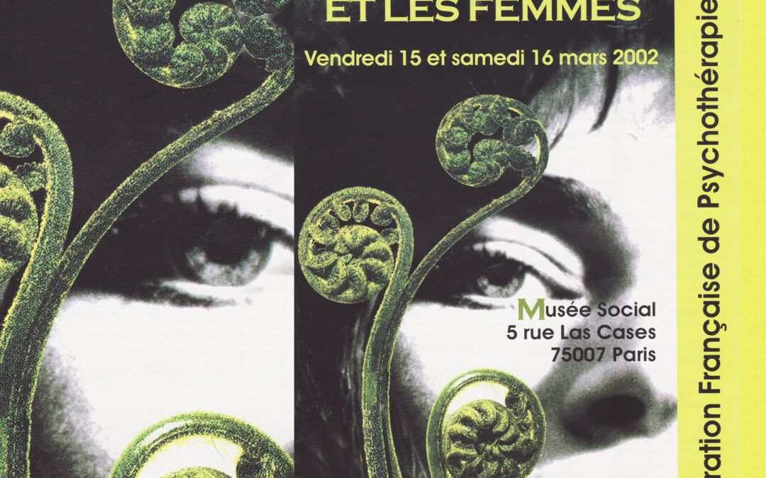 Colloque 2002 – La psychothérapie et les femmes