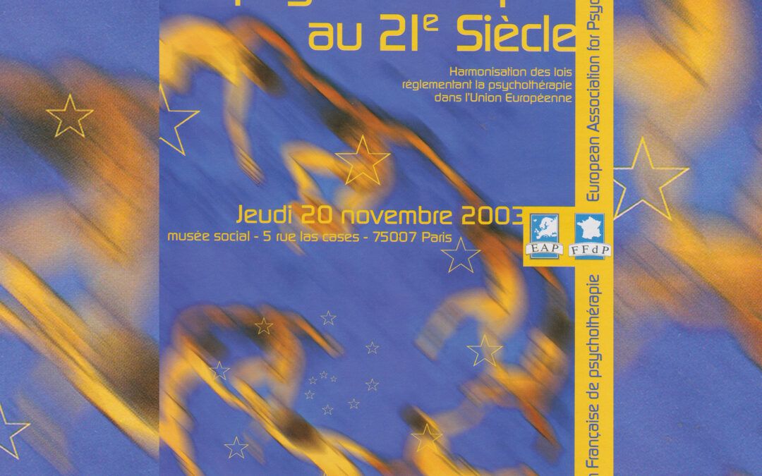 Table ronde 2003 – La psychothérapie au 21e siècle