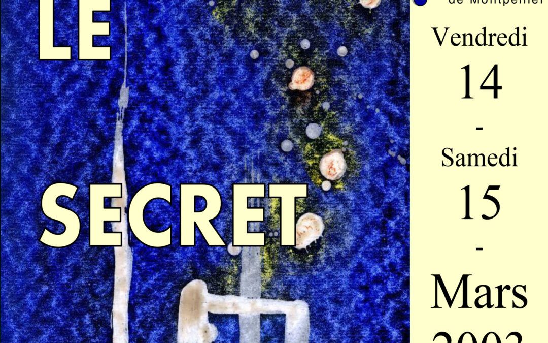 Colloque 2003 Montpellier- Le secret