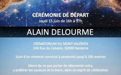 Décès d’Alain Delourme